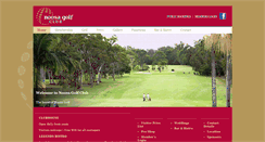 Desktop Screenshot of noosagolf.com.au